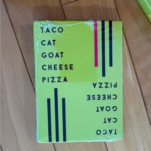 NWT Taco Cat Goat Cheese Pizza Card Game